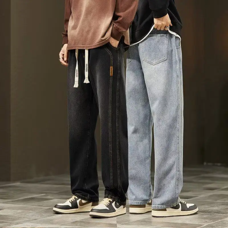 Мужские джинсы в американском ретро-стиле, весна-осень, новые, свободные, прямые, модные, брендовые, для подростков, широкие брюки, джинсы для мальчиков
Мужские джинсы в американском ретро-стиле, весна-осень, новые, свободные, прямые, модные, брендовые, для подростков, широкие брюки, джинсы для мальчиков