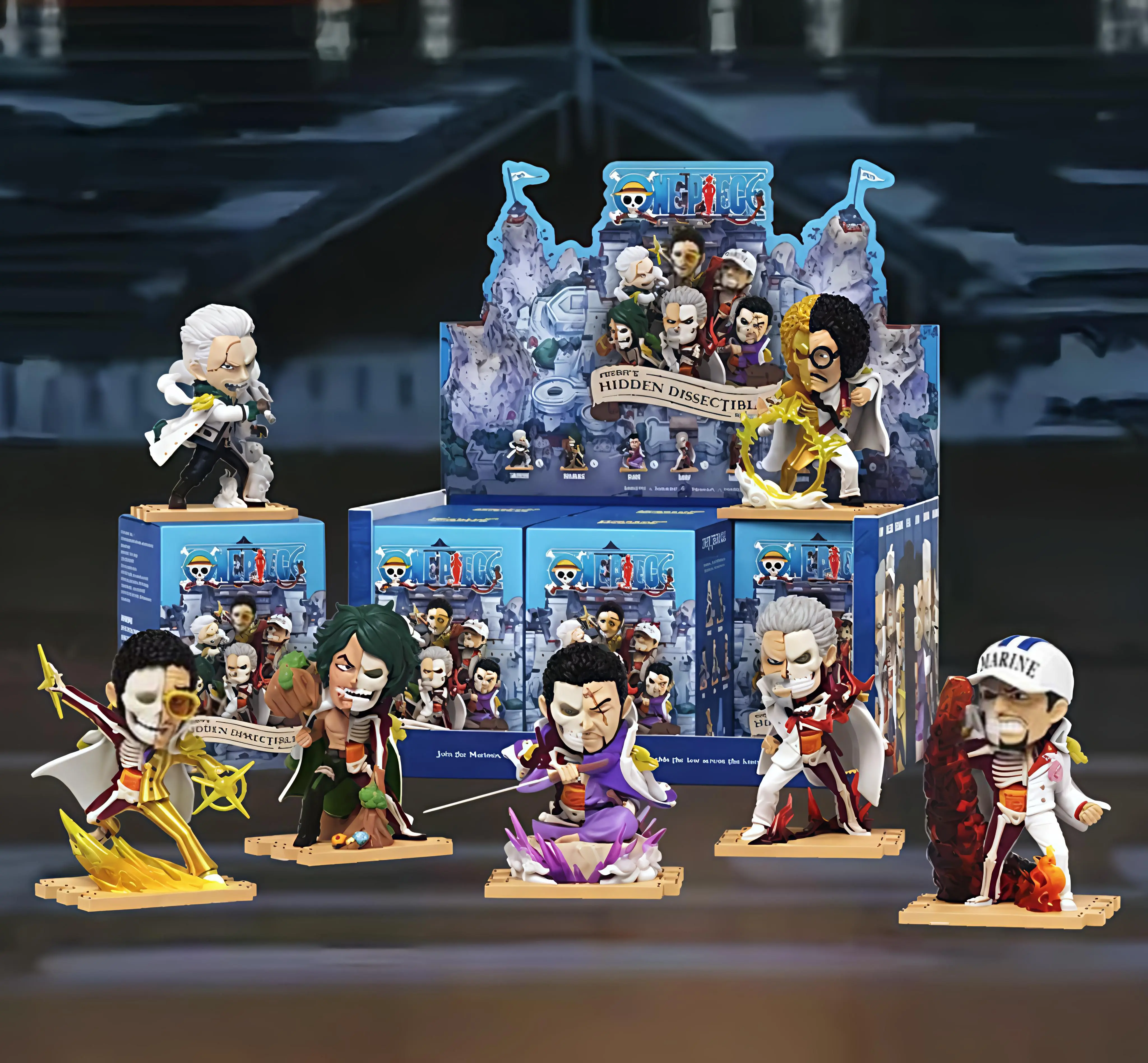 New Original Anime One Piece 8th Generation Navy Semi-Dissectibles Series Blind Box Garp Ornaments Figure Collection Gift Boy
New Original Anime One Piece 8th Generation Navy Semi-Dissectibles Series Blind Box Garp Ornaments Figure Collection Gift Boy