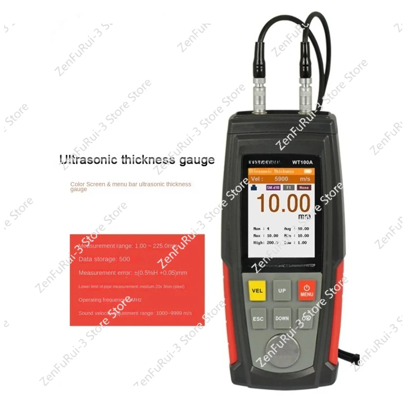 Gt1100 & Wt100a Ultrasonic Thickness Gauge Steel Plate Glass Plastic Ceramic Thickness Detector Construction Site
Gt1100 & Wt100a Ultrasonic Thickness Gauge Steel Plate Glass Plastic Ceramic Thickness Detector Construction Site