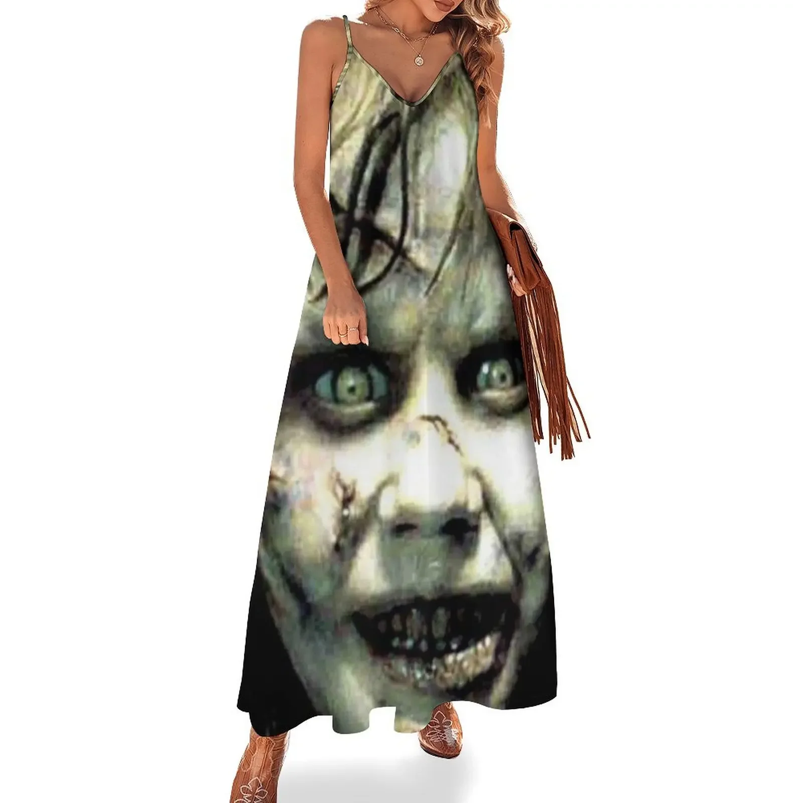 The Exorcist Horror Movie Sleeveless Dress Women's evening dress prom dresses Dresses gala Summer dresses for women
The Exorcist Horror Movie Sleeveless Dress Women's evening dress prom dresses Dresses gala Summer dresses for women