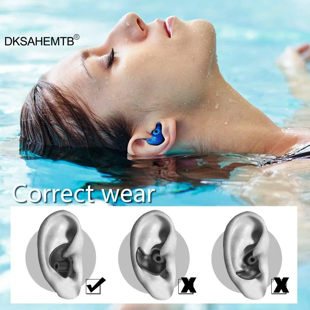 4 Pairs Swimming Earplugs Waterproof Reusable Silicone for Showering Bathing Surfing Kids Adults Waterproof Reusable Silicone
4 Pairs Swimming Earplugs Waterproof Reusable Silicone for Showering Bathing Surfing Kids Adults Waterproof Reusable Silicone