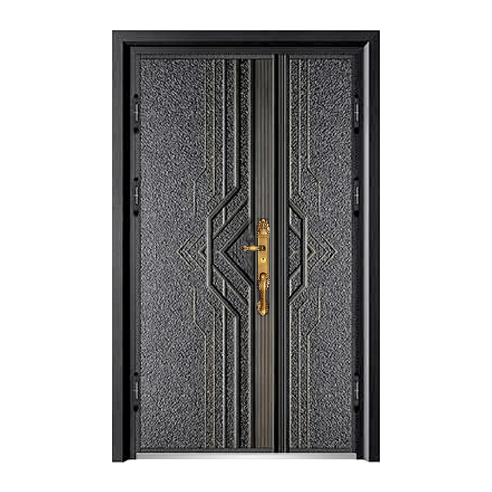 PHIPULO Chinese Manufacture Modern Cast Aluminum Entrance Doors For House External Front Entry Security Steel Door
PHIPULO Chinese Manufacture Modern Cast Aluminum Entrance Doors For House External Front Entry Security Steel Door