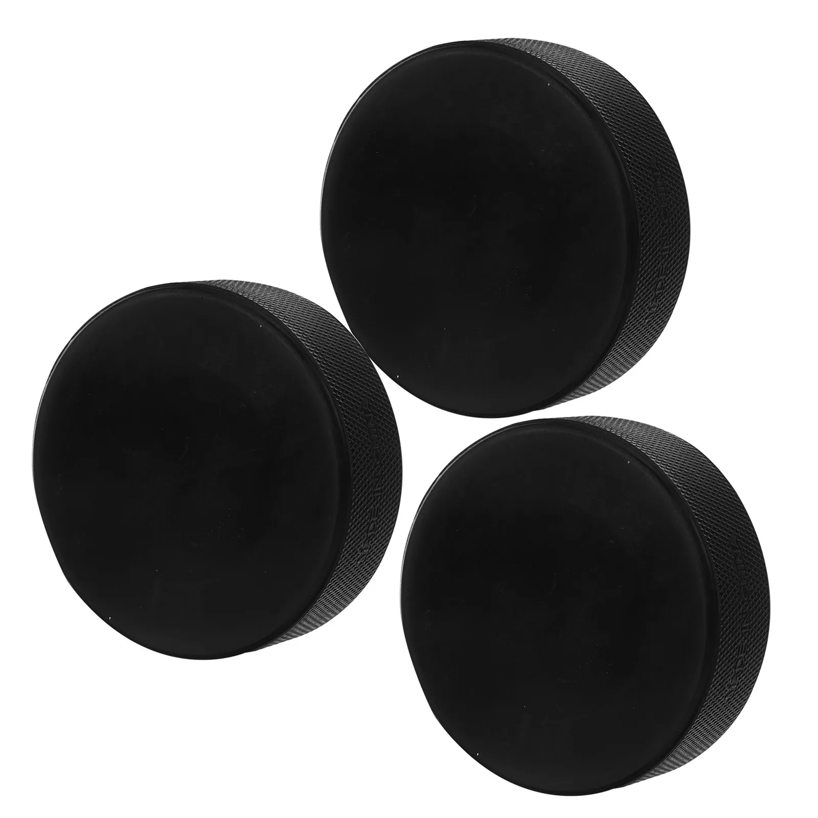 3Pcs Black Rubber Ice Hockey Puck for Training Practicing High Grip Outdoor Indoor Hockey Equipment Black Pucks
3Pcs Black Rubber Ice Hockey Puck for Training Practicing High Grip Outdoor Indoor Hockey Equipment Black Pucks