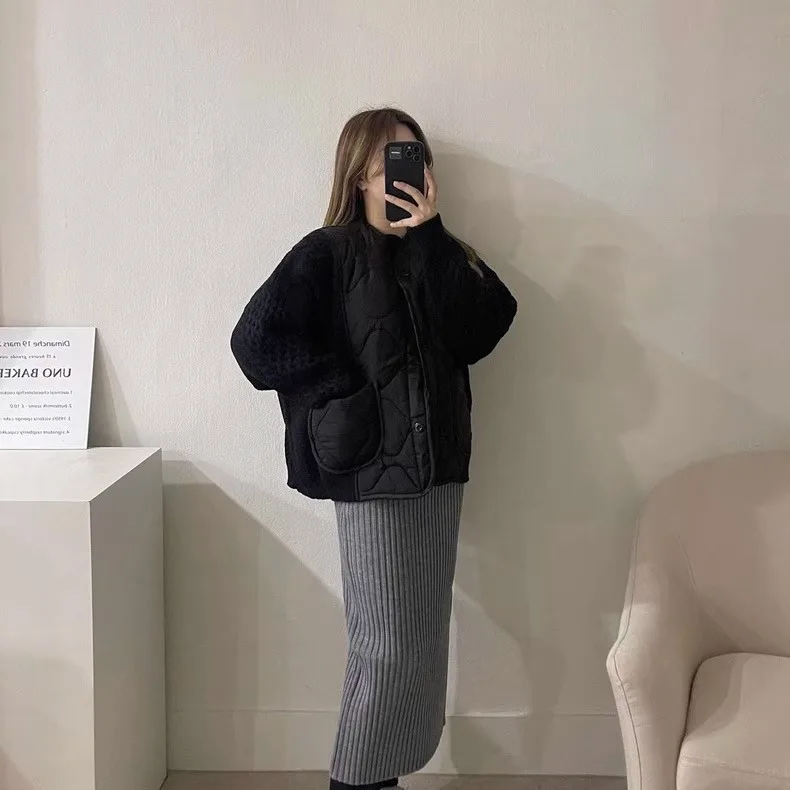 Ele Knitted Long Sve Women's Sweater Loose Fit Cotton Jaet Winter Faionable Twist Design Casual Commute Sle
Ele Knitted Long Sve Women's Sweater Loose Fit Cotton Jaet Winter Faionable Twist Design Casual Commute Sle