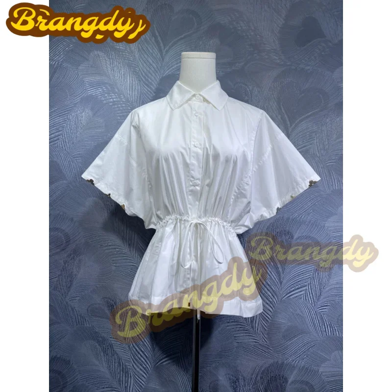 Brangdy Luxury Clothing 2025 Summer New Turn-down Collar Cotton Solid Color Shirt
Brangdy Luxury Clothing 2025 Summer New Turn-down Collar Cotton Solid Color Shirt