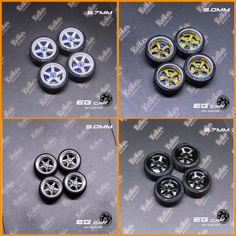 Automobile Model Modified Wheel Hub 1/64 LMGT4/vskf/TE37v/05 9.0/9.7mm Suitable for 1:64 Static Model Cars No Axis(With Brakes)
Automobile Model Modified Wheel Hub 1/64 LMGT4/vskf/TE37v/05 9.0/9.7mm Suitable for 1:64 Static Model Cars No Axis(With Brakes)