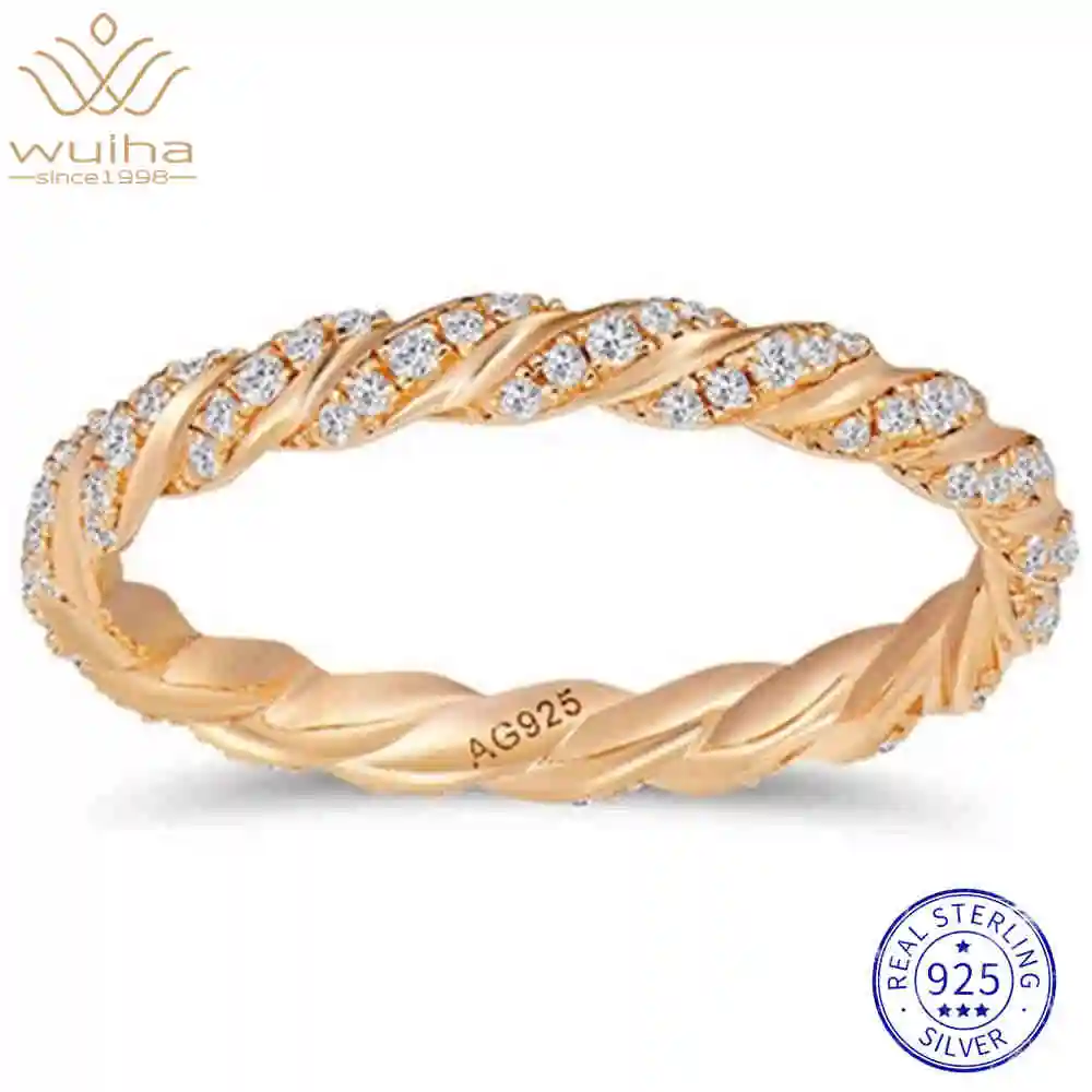 WUIHA 100% 925 Sterling Silver Lab Sapphire High Carbon Diamonds Gemstone Wedding Band Engagement Rings Fine Jewelry Wholesale
WUIHA 100% 925 Sterling Silver Lab Sapphire High Carbon Diamonds Gemstone Wedding Band Engagement Rings Fine Jewelry Wholesale
