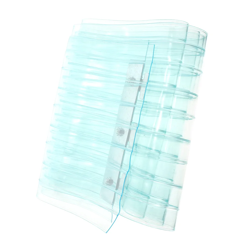 1.2mm Thick PVC Strip Door Curtain Kit Striped 18cm x 1.7m Windproof Waterproof Commercial Residential Partition Easy
1.2mm Thick PVC Strip Door Curtain Kit Striped 18cm x 1.7m Windproof Waterproof Commercial Residential Partition Easy