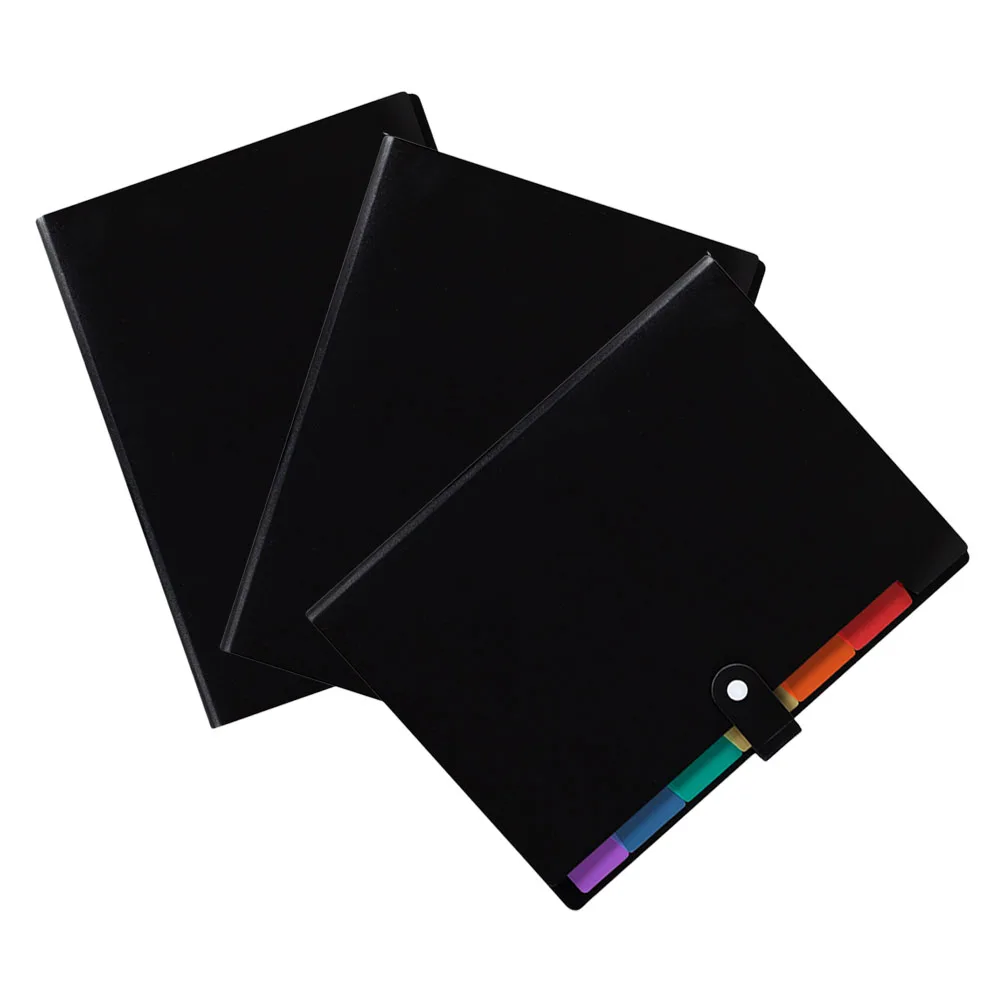 3 Pcs Folder Storage Pack Expandable File Organizer Office Hidden Buckle Paper Pp Document Plastic Expanding
3 Pcs Folder Storage Pack Expandable File Organizer Office Hidden Buckle Paper Pp Document Plastic Expanding
