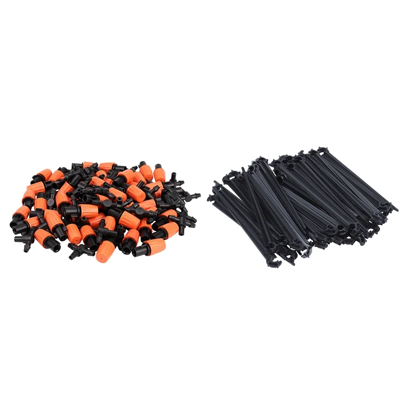 Flash Trend 50 Pcs Garden Irrigation System Watering Sprayer & 50 Pcs C-Shaped Garden 4 / 7Mm Drip Irrigation Pipe Bracket
Flash Trend 50 Pcs Garden Irrigation System Watering Sprayer & 50 Pcs C-Shaped Garden 4 / 7Mm Drip Irrigation Pipe Bracket