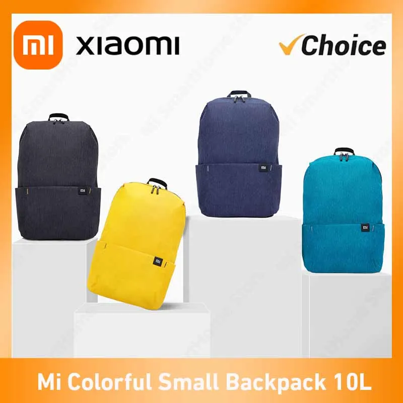 Original Xiaomi Mi Small Backpack City Leisure Travel Sports Bag 10L Waterproof Bag Unisex Multicolor Combination Smart Bag
Original Xiaomi Mi Small Backpack City Leisure Travel Sports Bag 10L Waterproof Bag Unisex Multicolor Combination Smart Bag