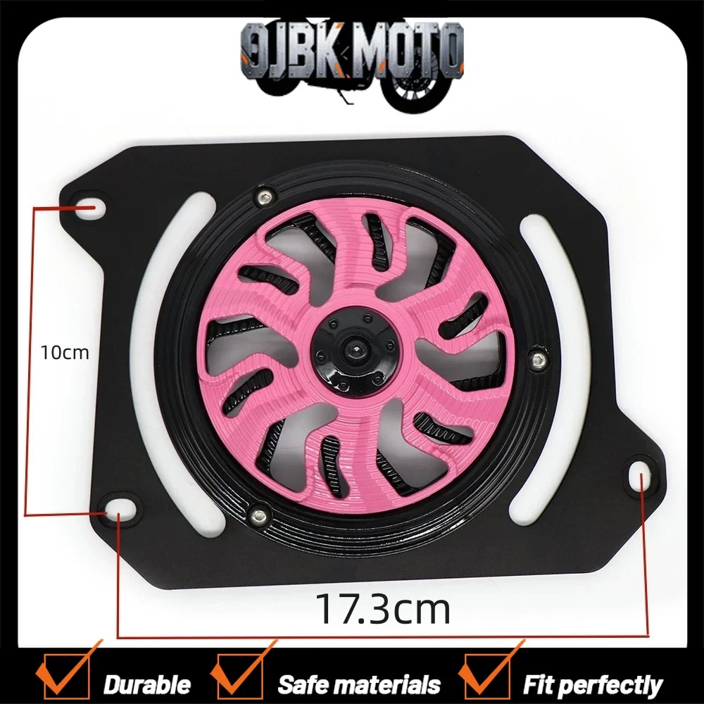 【Perfect fit】Fan covers, engine covers, radiator covers, and rotary fans for Haojue UHR150 and UFR150 motorcycles.
【Perfect fit】Fan covers, engine covers, radiator covers, and rotary fans for Haojue UHR150 and UFR150 motorcycles.