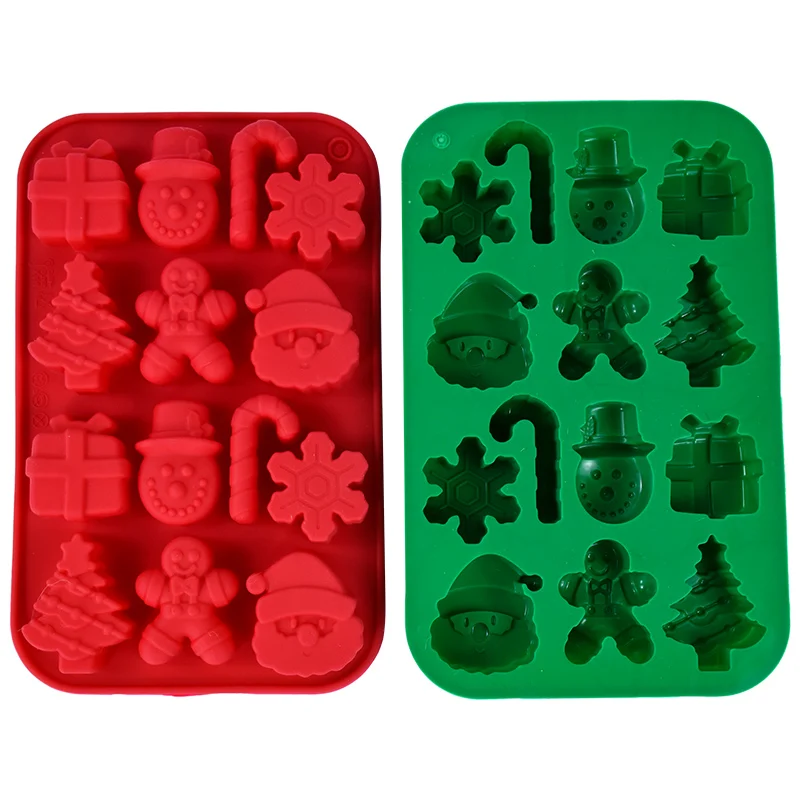 Christmas Silicone Mold Snowflake Santa Claus Snowman Gingerbread Man Fondant Cookie Baking Mold Christmas Decor Bakeware Tools
Christmas Silicone Mold Snowflake Santa Claus Snowman Gingerbread Man Fondant Cookie Baking Mold Christmas Decor Bakeware Tools