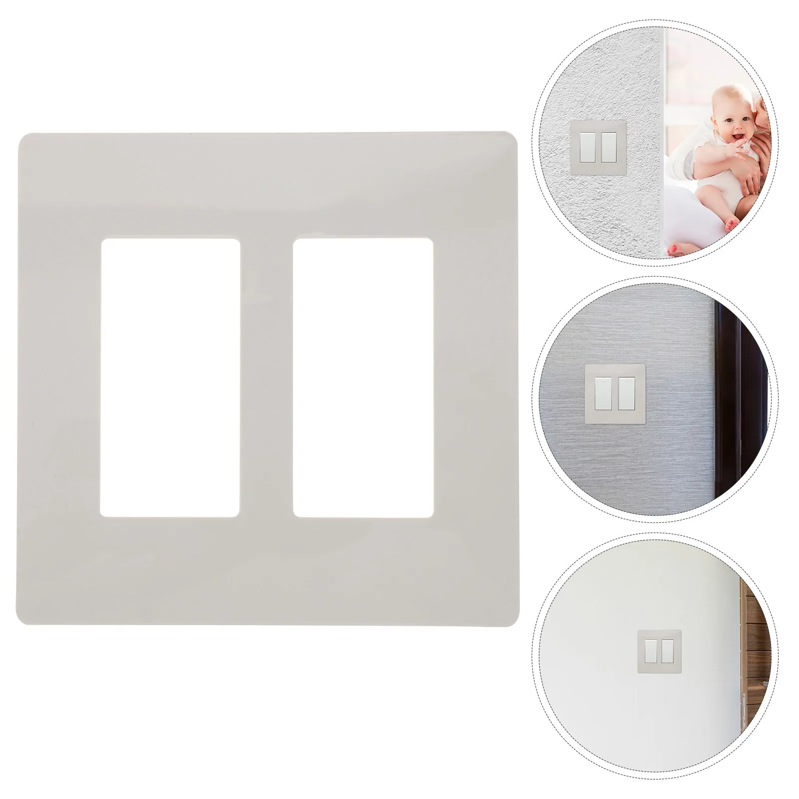 Screwless Wall Plate 2 Gang Electrical Outlet Cover Panel Premium Pc Material Replace Standard Wall Plates
Screwless Wall Plate 2 Gang Electrical Outlet Cover Panel Premium Pc Material Replace Standard Wall Plates