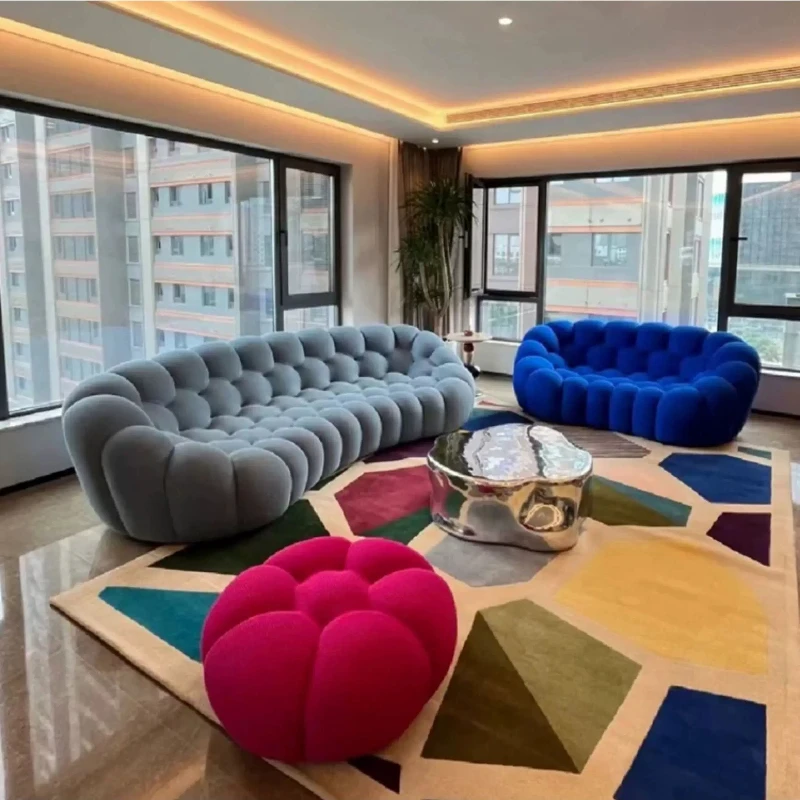 Yellow Nordic Living Room Sofas Green Designer Curved Modern Sofa Living Room Lazy Bubble Divano Soggiorno Home Furniture
Yellow Nordic Living Room Sofas Green Designer Curved Modern Sofa Living Room Lazy Bubble Divano Soggiorno Home Furniture