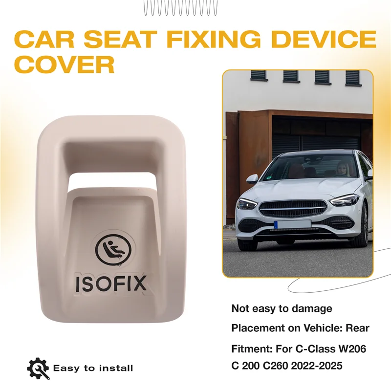 Зажимы для детских сидений ABWE-Car ISOFIX, фиксированный чехол на заднее сиденье A2068609001 для C-Class W206 C 200 C260 2022-2025 B
Зажимы для детских сидений ABWE-Car ISOFIX, фиксированный чехол на заднее сиденье A2068609001 для C-Class W206 C 200 C260 2022-2025 B