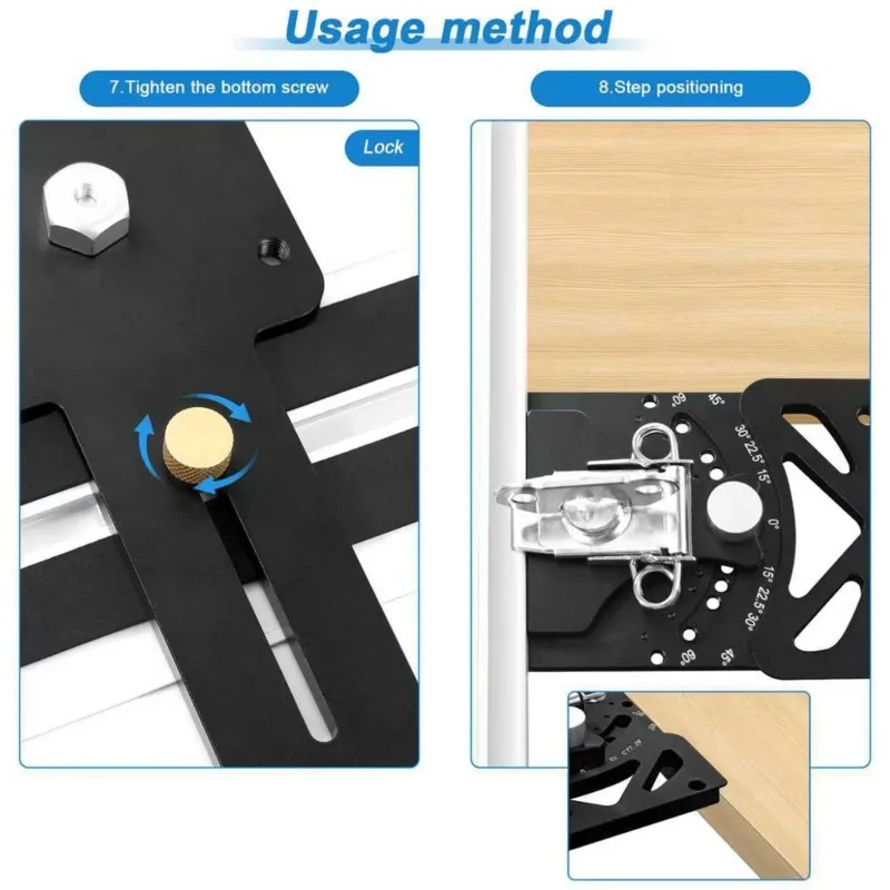 CHCH For Woodworking Track Saw Square Adjustable Angle, For Festool And Models
CHCH For Woodworking Track Saw Square Adjustable Angle, For Festool And Models