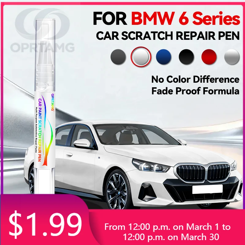Exclusive Use Repair Pen Car Paint For 1996-2026 BMW 6 SeriesPaint Scratch Repair Accessories White Black Red Grey Blue Sliver
Exclusive Use Repair Pen Car Paint For 1996-2026 BMW 6 SeriesPaint Scratch Repair Accessories White Black Red Grey Blue Sliver