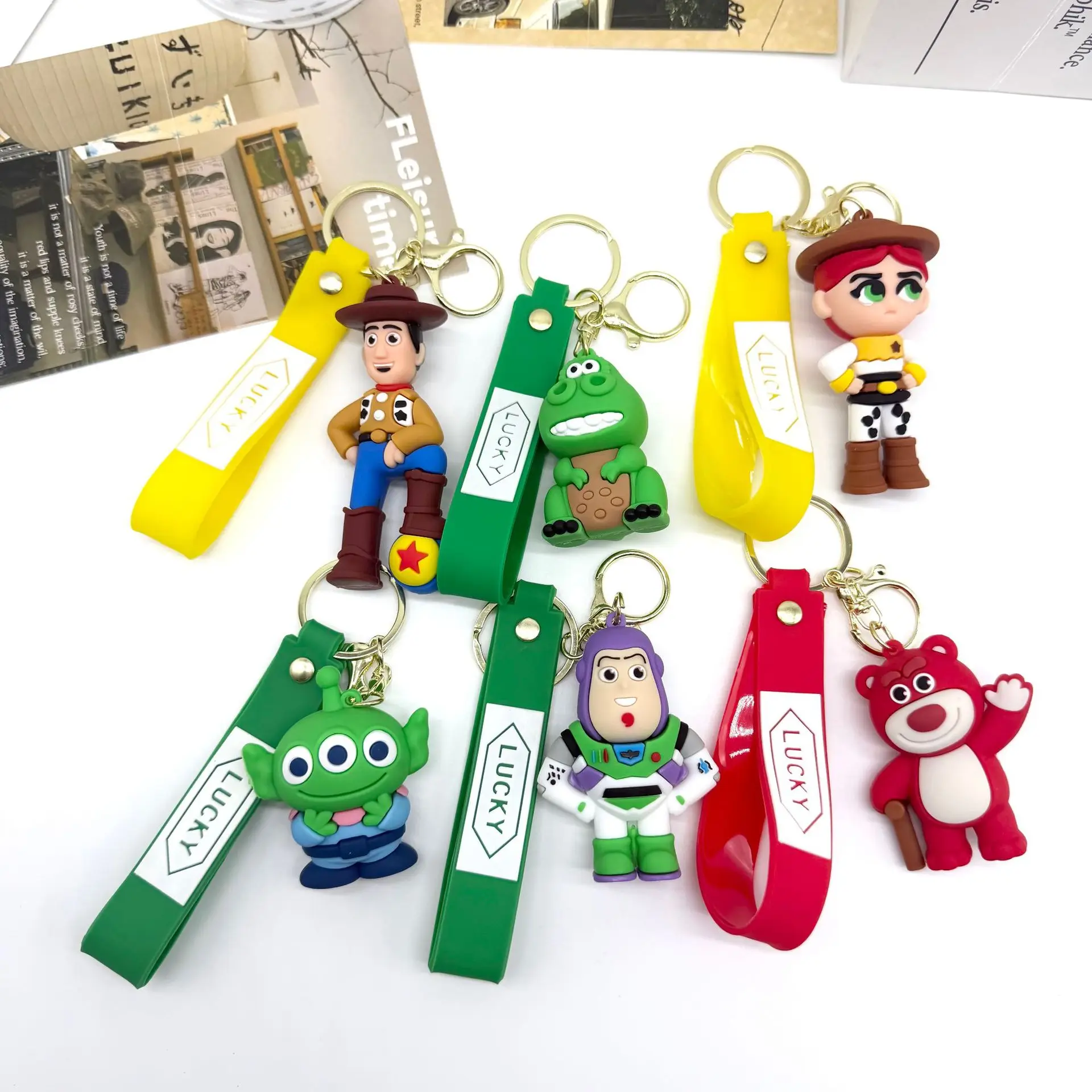 Creative Toy Story Doll Keychain Bag Car Keychain Accessories Gift Wholesale Y2k Fashion Toys Anime Cartoon Frind Kawaii Cute
Creative Toy Story Doll Keychain Bag Car Keychain Accessories Gift Wholesale Y2k Fashion Toys Anime Cartoon Frind Kawaii Cute