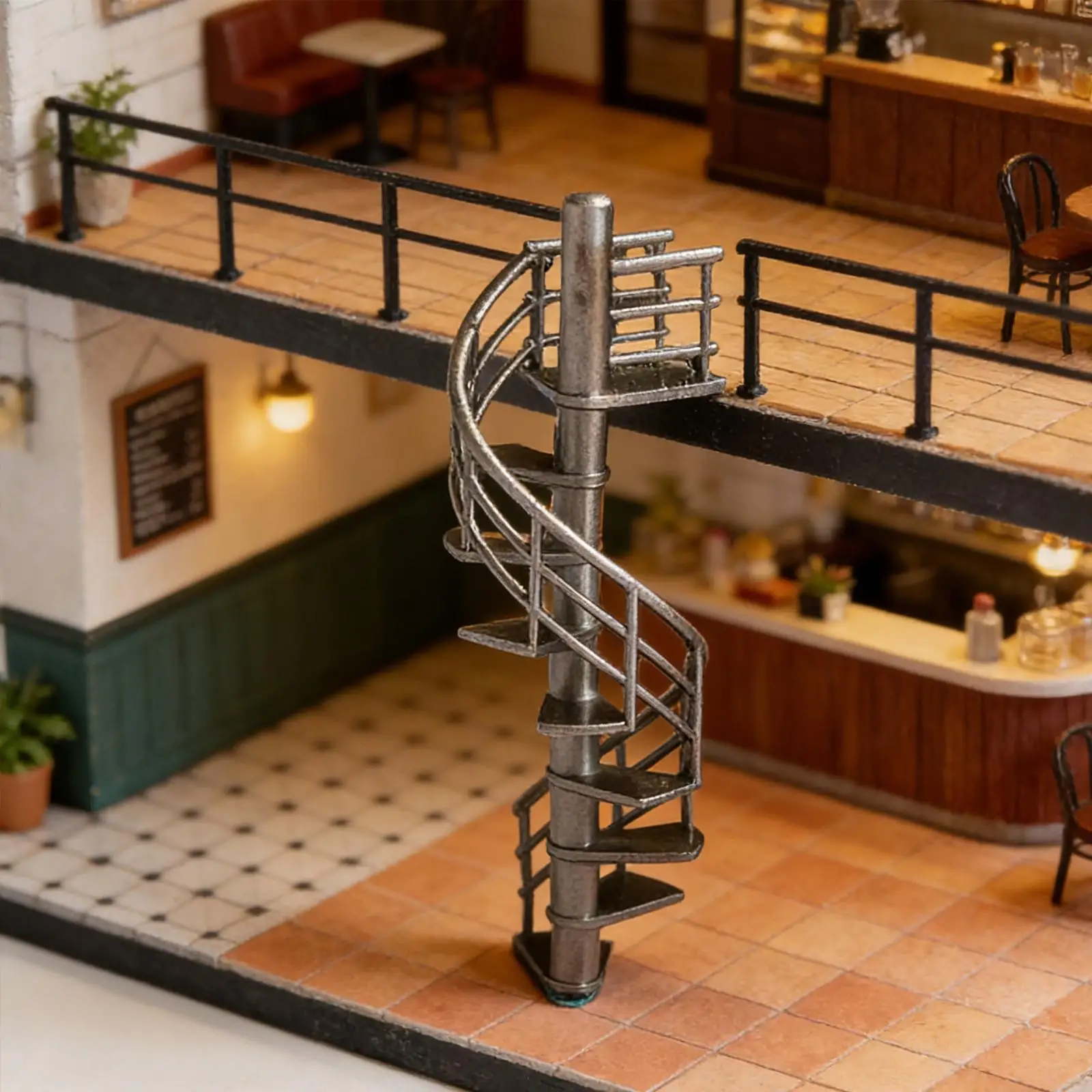 1/64 Scale Staircase Model Attic Ladder for Home Decor Dollhouse Landscape
1/64 Scale Staircase Model Attic Ladder for Home Decor Dollhouse Landscape