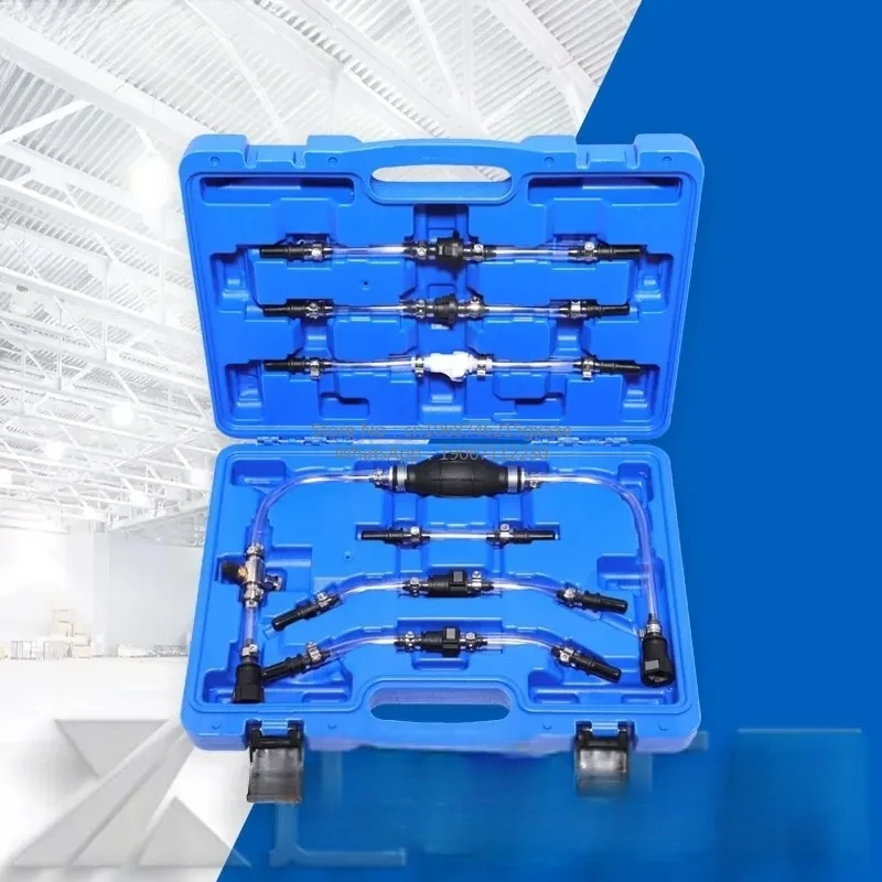7 Piece Engine Fuel Priming Bleeding and Refilling Tool Kit for Automotive Repair and Maintenance
7 Piece Engine Fuel Priming Bleeding and Refilling Tool Kit for Automotive Repair and Maintenance
