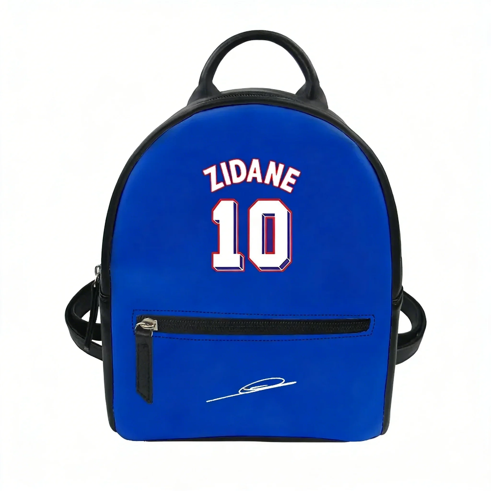Zidane No.10 Backpack Purse Women Child Schoolbags France Soccer Star Personalized Double Shoulder Bag Mini Leather Daypack Gift
Zidane No.10 Backpack Purse Women Child Schoolbags France Soccer Star Personalized Double Shoulder Bag Mini Leather Daypack Gift