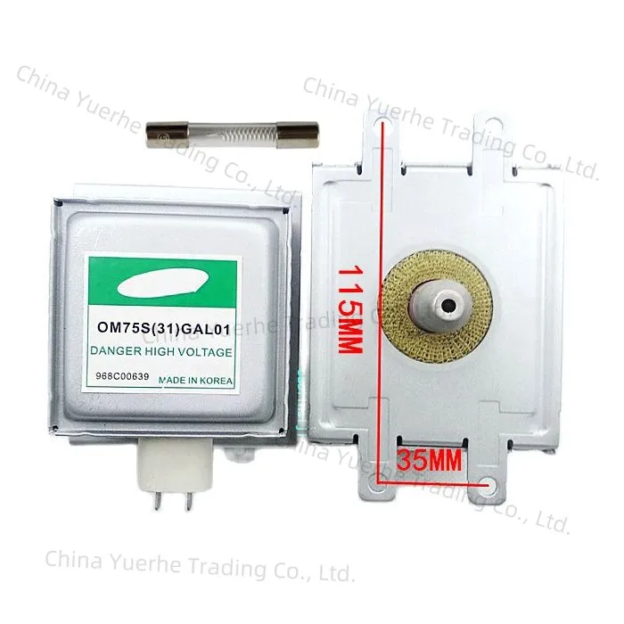 Для микроволновой печи Samsung Magnetron OM75S(31)GAL01 Детали микроволновой печи отправить предохранитель
Для микроволновой печи Samsung Magnetron OM75S(31)GAL01 Детали микроволновой печи отправить предохранитель