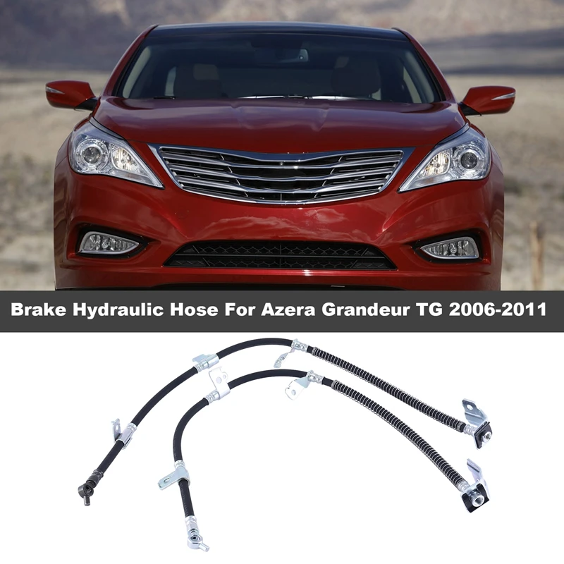 Автомобильный передний тормозной гидравлический шланг для Hyundai Azera greattg 2006-2011 58731-3L001,58732-3L001
Автомобильный передний тормозной гидравлический шланг для Hyundai Azera greattg 2006-2011 58731-3L001,58732-3L001
