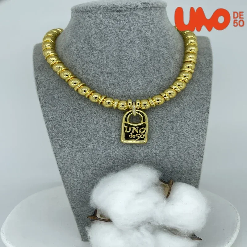 2025 Best Selling Exquisite High Quality UNO DE 50 Fashion Classic 925 Necklace Jewelry Daily Collocation Holiday Romantic Gifts
2025 Best Selling Exquisite High Quality UNO DE 50 Fashion Classic 925 Necklace Jewelry Daily Collocation Holiday Romantic Gifts