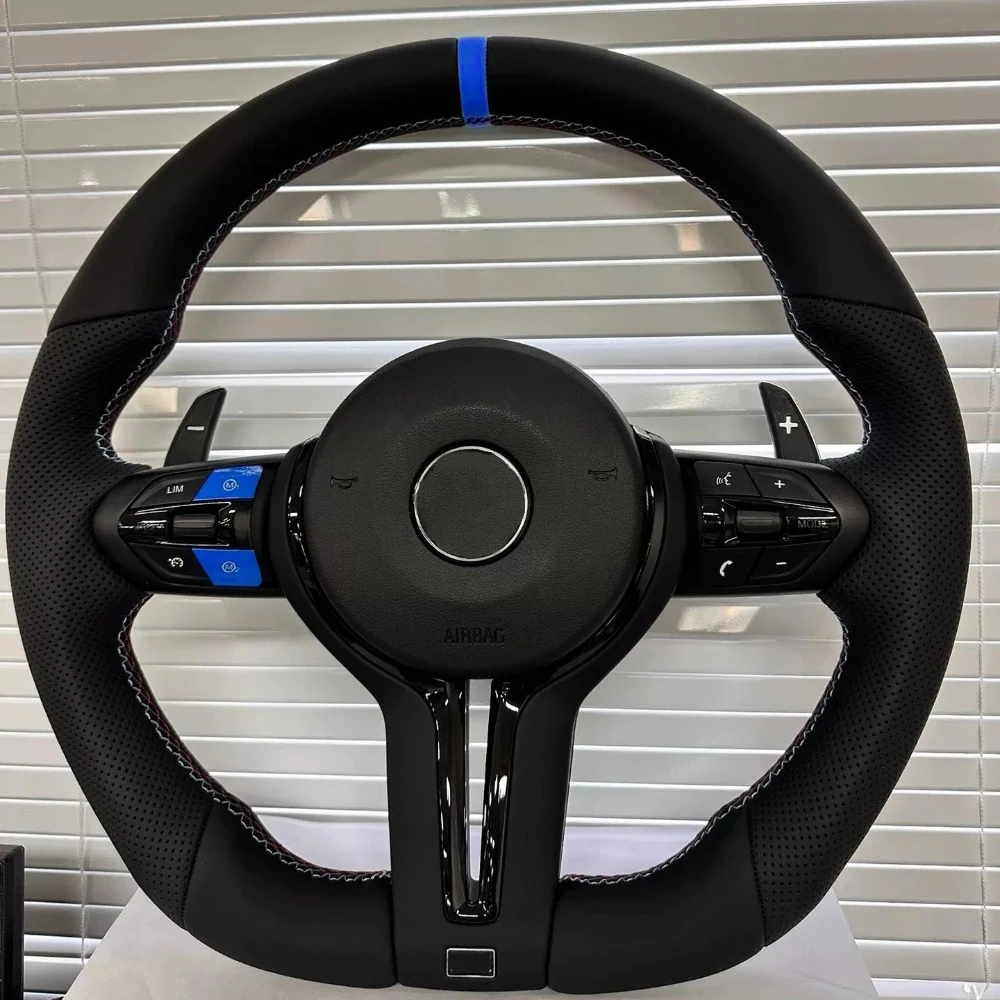 Custom Leather M Sport Steering Wheel For BMW F10 F11 F01 F06 F20 F21 F22 F30 F31 F32 F33 F34 F36 F80 F91 F15 F25 M3 M5 M8 X6
Custom Leather M Sport Steering Wheel For BMW F10 F11 F01 F06 F20 F21 F22 F30 F31 F32 F33 F34 F36 F80 F91 F15 F25 M3 M5 M8 X6