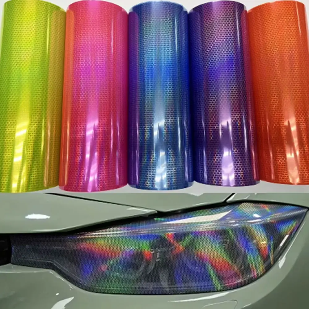 30X150CM Diamond honeycomb Multiple Colors Transparent Tint Vinyl Wrap Sticker ppf Car Headlight Taillight Light Film auto parts
30X150CM Diamond honeycomb Multiple Colors Transparent Tint Vinyl Wrap Sticker ppf Car Headlight Taillight Light Film auto parts