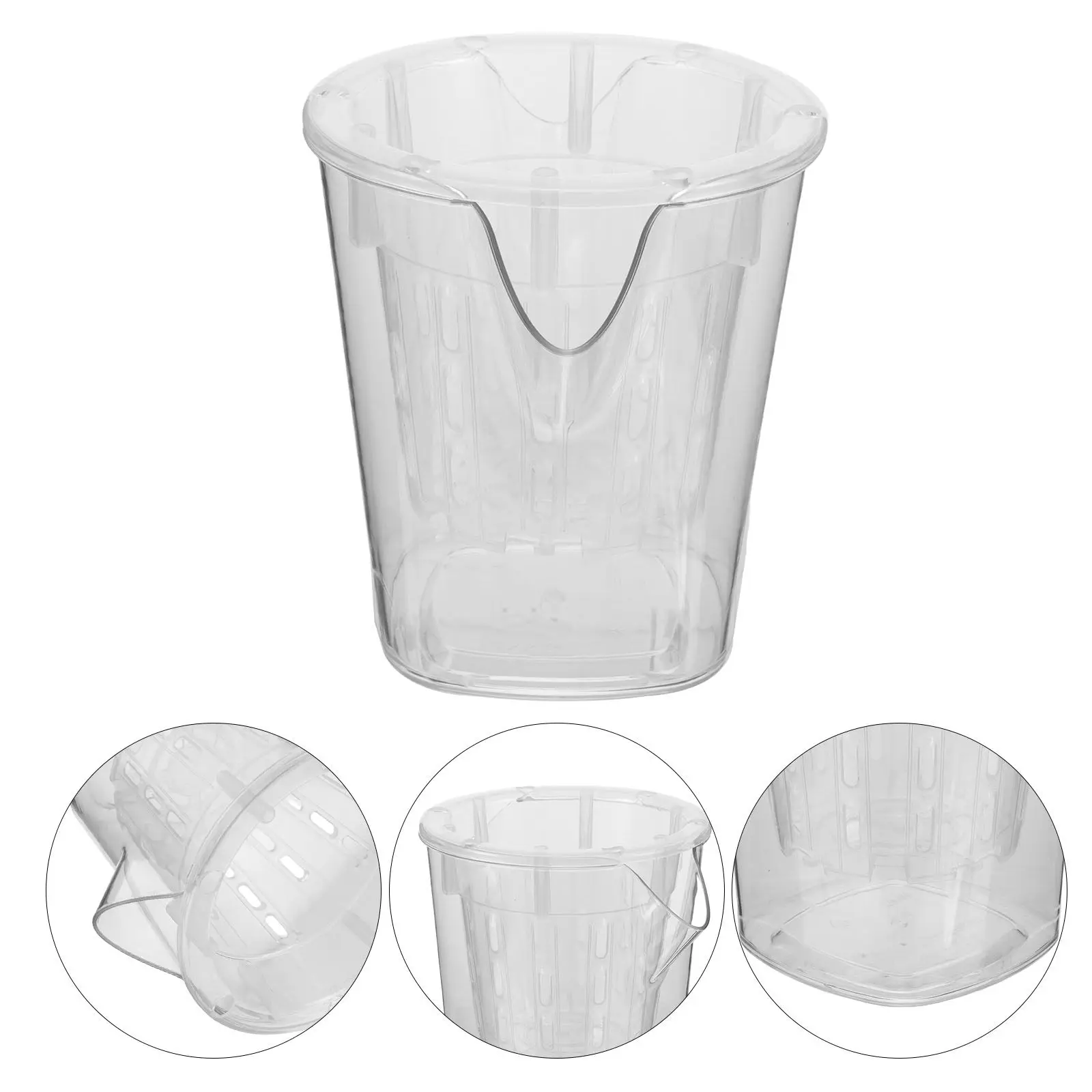 Clear Orchid Planter Pot Transparent Resin Phalaenopsis Flowerpot Drainage Holes Spout Succulent Pot Indoor Home Hydroponic
Clear Orchid Planter Pot Transparent Resin Phalaenopsis Flowerpot Drainage Holes Spout Succulent Pot Indoor Home Hydroponic