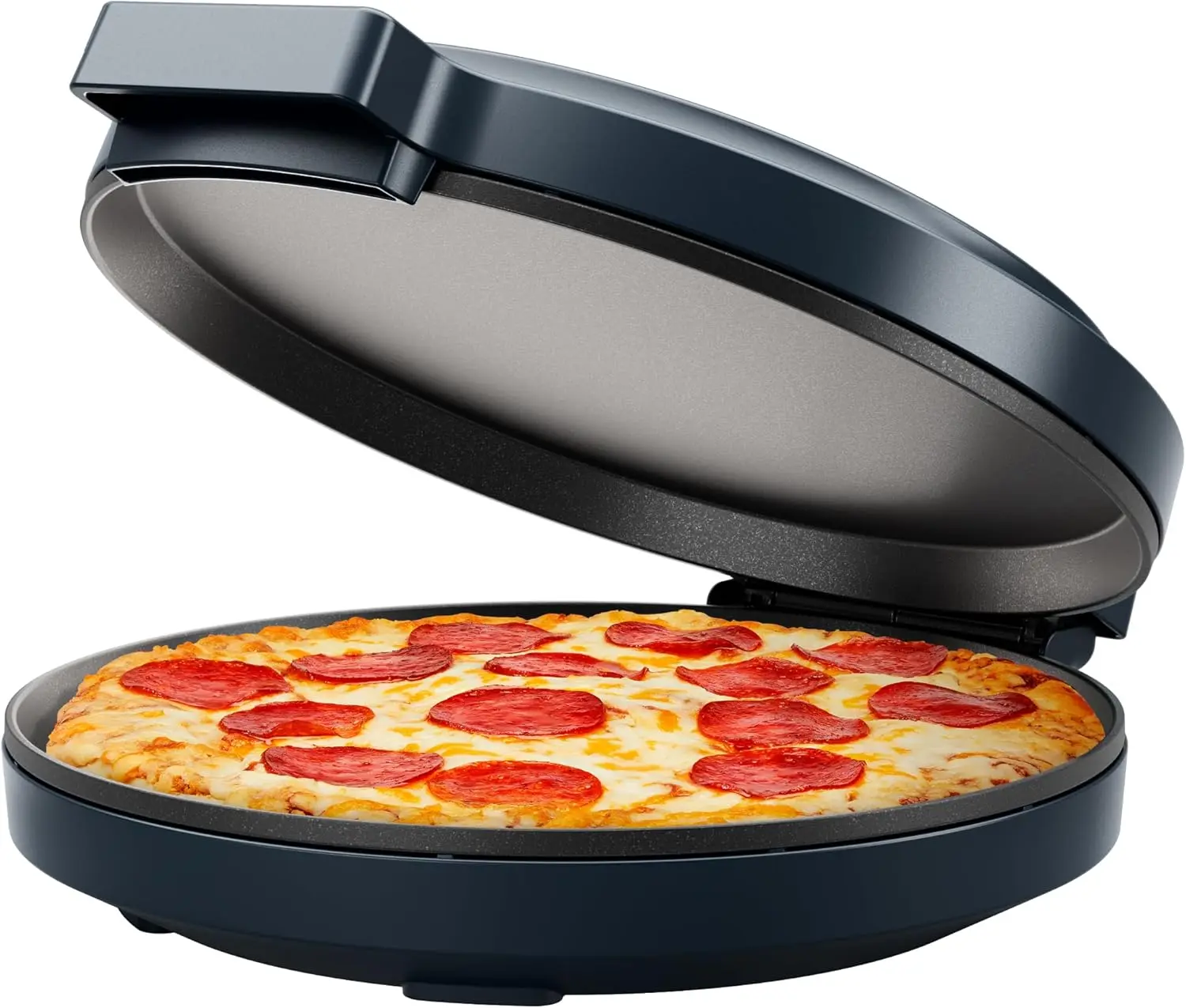 Everything Maker & Pizza Oven – 1440W Countertop Electric Pizza Maker with 12” Nonstick Cooking Plates, Plus Makes
Everything Maker & Pizza Oven – 1440W Countertop Electric Pizza Maker with 12” Nonstick Cooking Plates, Plus Makes