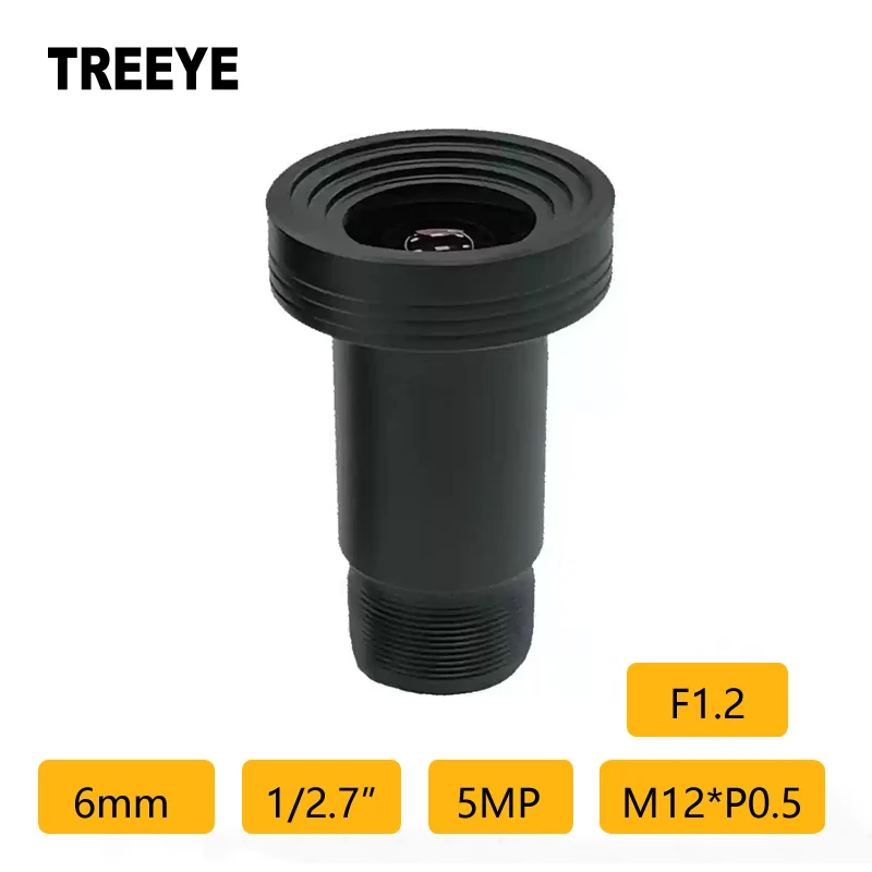 F1.2 Starlight 6mm Lens 1/2.7″ CCTV Lens HD 5.0Megapixel M12 Lens AHD IP CCTV Camera Security Cameras Drones Sports Camera Lens
F1.2 Starlight 6mm Lens 1/2.7″ CCTV Lens HD 5.0Megapixel M12 Lens AHD IP CCTV Camera Security Cameras Drones Sports Camera Lens