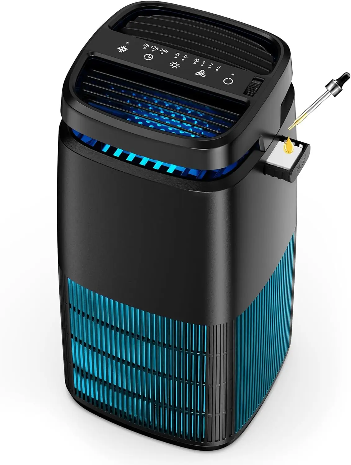 Очиститель воздуха 4-в-1 с HEPA-фильтром, УФ-светом, ионизатором для спальни до 1250 футов2, удаляет пыльцу, дым, перхоть домашних животных
Очиститель воздуха 4-в-1 с HEPA-фильтром, УФ-светом, ионизатором для спальни до 1250 футов2, удаляет пыльцу, дым, перхоть домашних животных