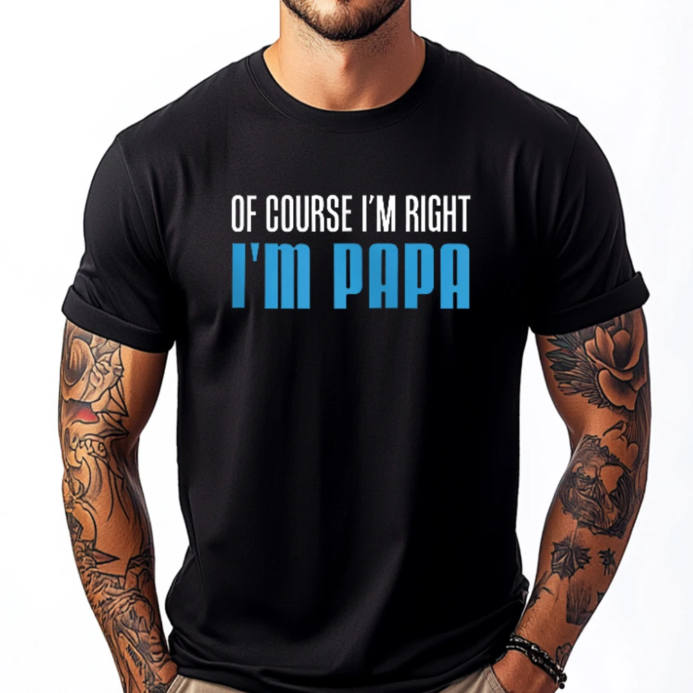 Of Course I M Right I M Papa Stubborn Grandpa Shirts Men Graphic Men's T-Shirts Mens Tshirts Aesthetic
Of Course I M Right I M Papa Stubborn Grandpa Shirts Men Graphic Men's T-Shirts Mens Tshirts Aesthetic