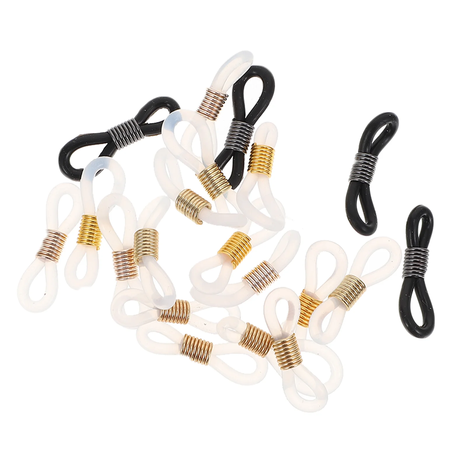 20 Pcs Adjustable Glasses Accessories Chain Anti-skid Holders Eyeglasses Slip Stopper Silica Gel Durable
20 Pcs Adjustable Glasses Accessories Chain Anti-skid Holders Eyeglasses Slip Stopper Silica Gel Durable