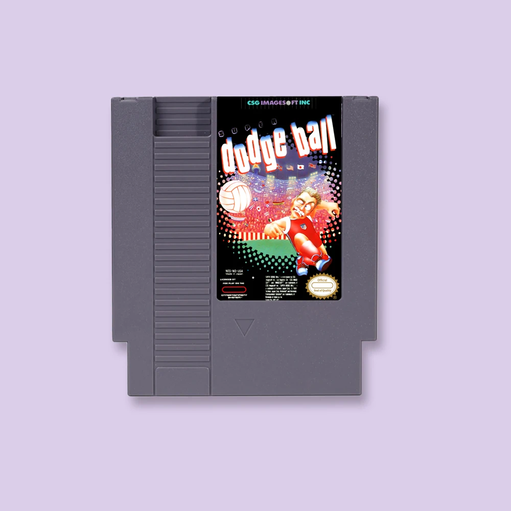 Super Dodge Ball Game Cartridge Action Game For NES 8Bit 72PIN Consoles Game Card
Super Dodge Ball Game Cartridge Action Game For NES 8Bit 72PIN Consoles Game Card
