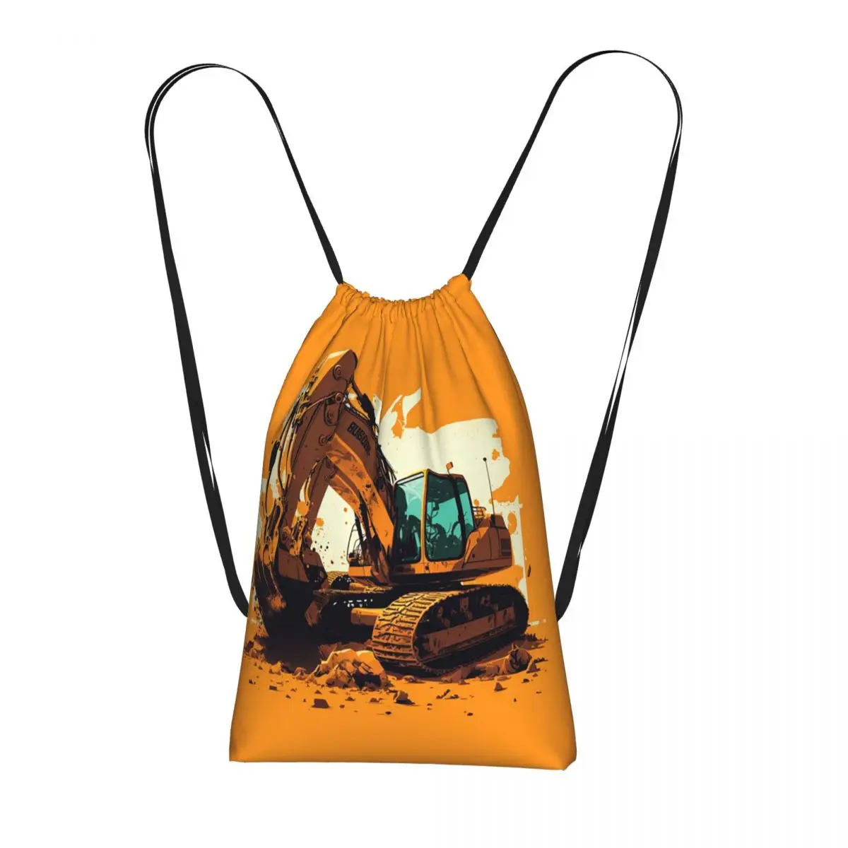 Cartoon Excavator Digger Car Backpacks Portable Drawstring Bundle Pocket Storage Bag Book Bags for Man Woman Students
Cartoon Excavator Digger Car Backpacks Portable Drawstring Bundle Pocket Storage Bag Book Bags for Man Woman Students