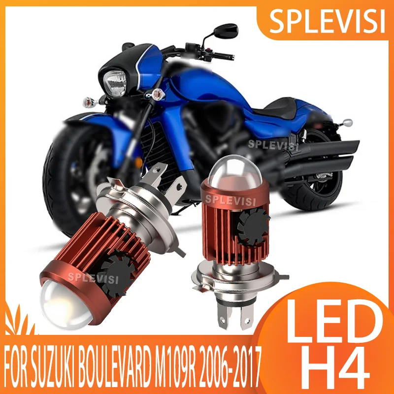 Crisp Cutoff, Clear Vision: H4 LED with Glass Lens Bike Bulb Lamp For Suzuki Boulevard M109R 2006 2007 2008 2009 2010 2011-2017
Crisp Cutoff, Clear Vision: H4 LED with Glass Lens Bike Bulb Lamp For Suzuki Boulevard M109R 2006 2007 2008 2009 2010 2011-2017