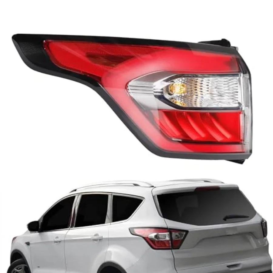 Tail Light Assembly with Bulb Compatible with Ford Escape Kuga 2017 2018 2019 Brake Rear Lamp
Tail Light Assembly with Bulb Compatible with Ford Escape Kuga 2017 2018 2019 Brake Rear Lamp