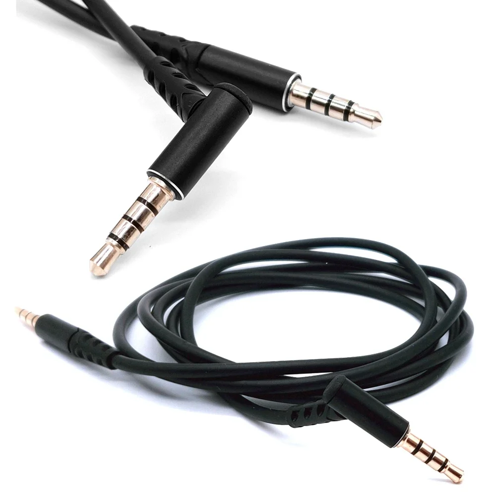 3.5mm Jack Audio Cable Gold plated 3.5mm Plug to 3.5mm Plug Aux Cable for Car Headphones Speaker Aux Cable
3.5mm Jack Audio Cable Gold plated 3.5mm Plug to 3.5mm Plug Aux Cable for Car Headphones Speaker Aux Cable