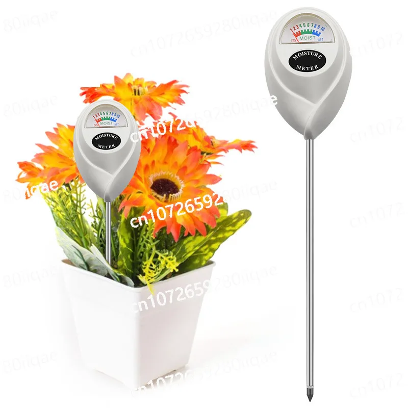 White Round Soil Hygrometer in One Soil Detector Soil Moisture Meter Gardening Detector 
White Round Soil Hygrometer in One Soil Detector Soil Moisture Meter Gardening Detector