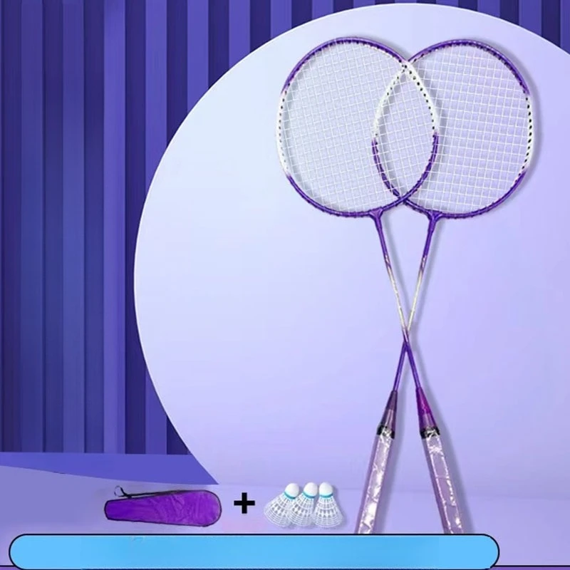 Badminton Racket Set Free Three-ball Youth Adult Family Entertainment Basic Practice Training Racket Cover
Badminton Racket Set Free Three-ball Youth Adult Family Entertainment Basic Practice Training Racket Cover