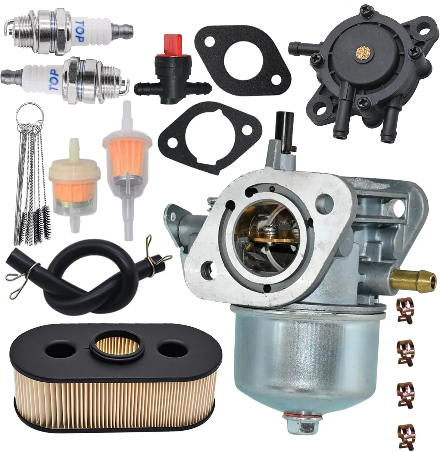 15003-7061 Carburetor Kits for Kawasaki FH381V FH430V FH541V FS481V Engine,Replace for 15003-7047 15003-7054 15004-7057 15003-71
15003-7061 Carburetor Kits for Kawasaki FH381V FH430V FH541V FS481V Engine,Replace for 15003-7047 15003-7054 15004-7057 15003-71