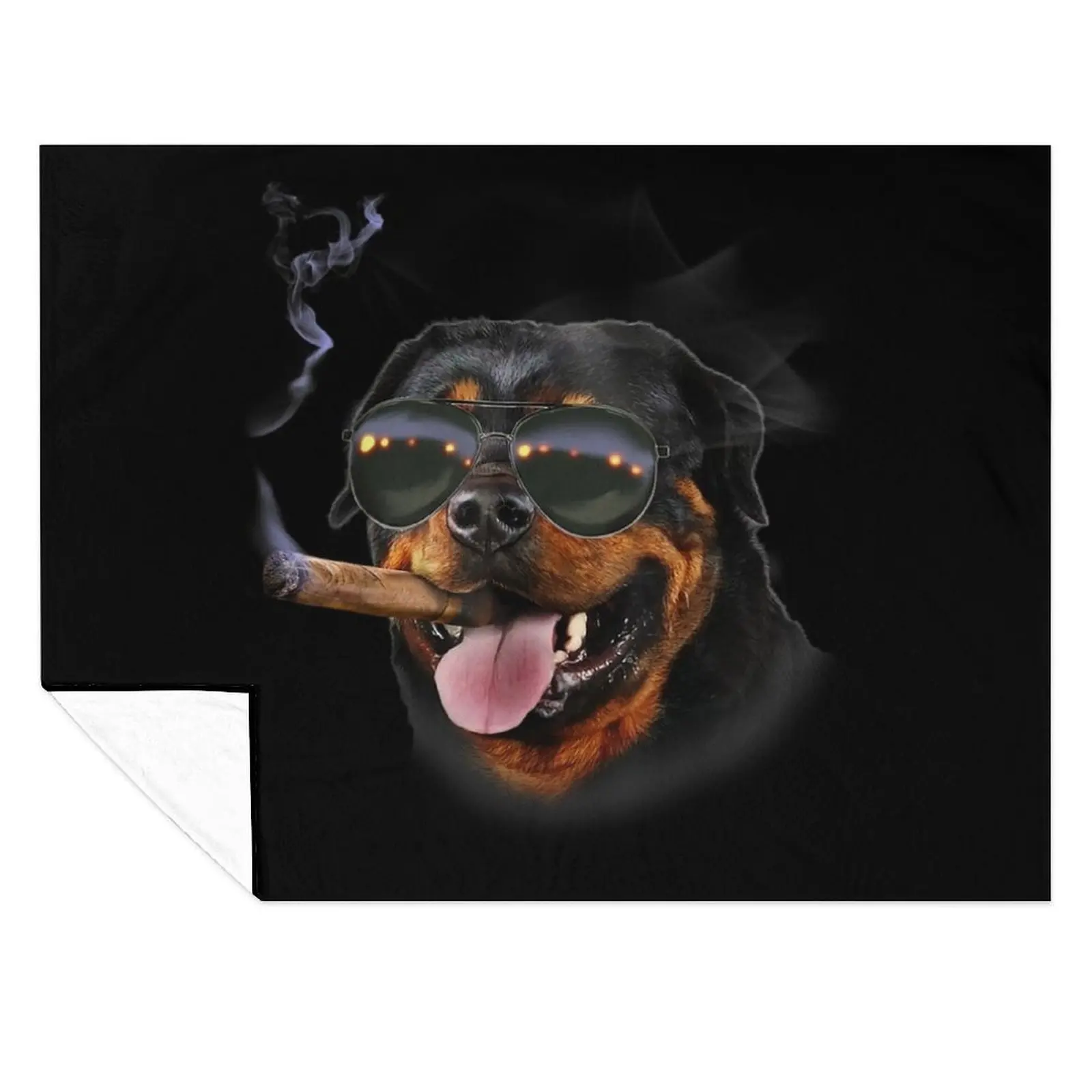 Funny Rottweiler Throw Blanket christmas decoration warm for winter Heavy Flannel Fabric Blankets
Funny Rottweiler Throw Blanket christmas decoration warm for winter Heavy Flannel Fabric Blankets