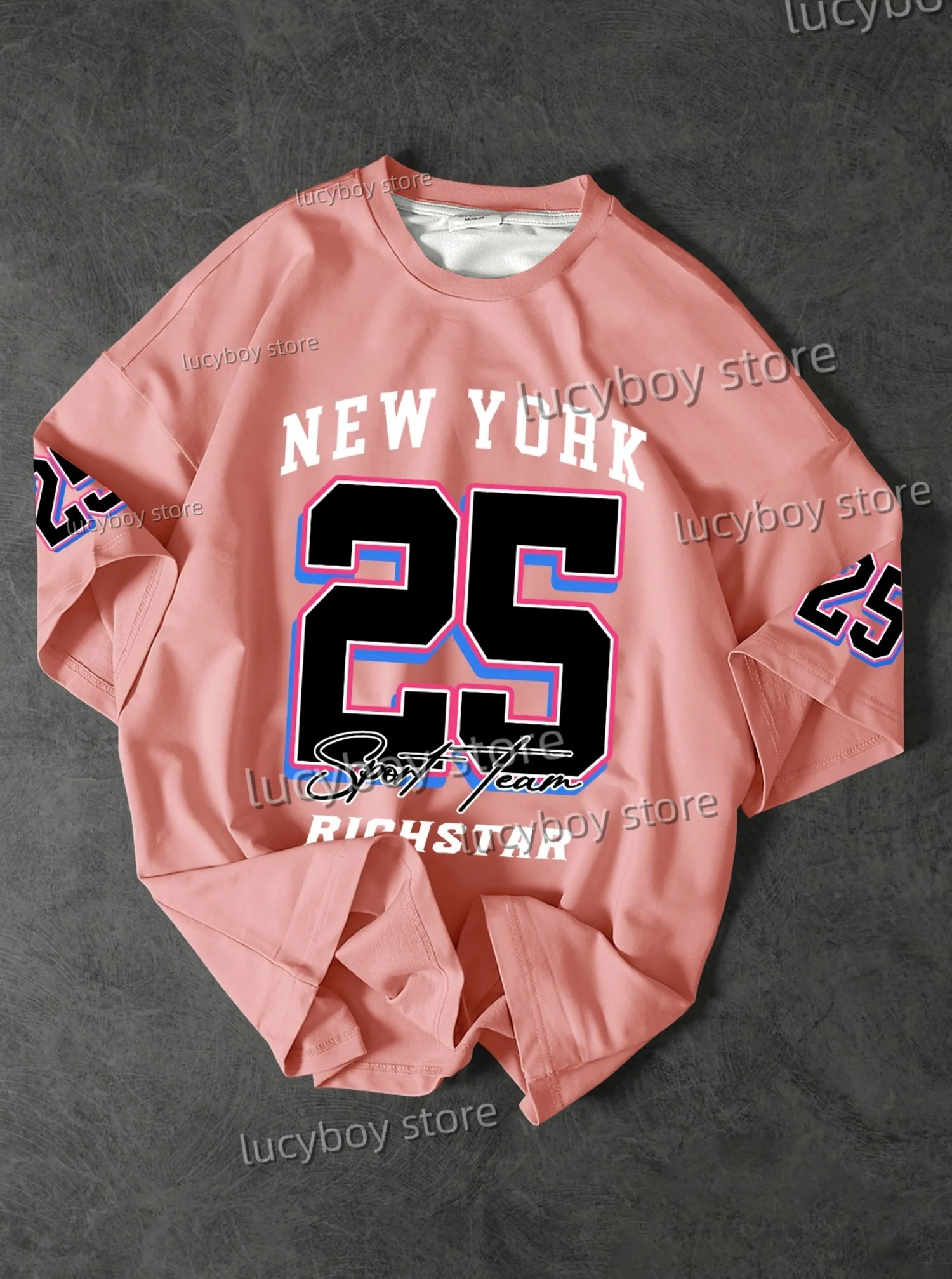 New In Summer Men Sports Tops Men's T-Shirt No.25 New York Print Short-Sleeved Top Daily Street Men T-Shirt Men Clothing
New In Summer Men Sports Tops Men's T-Shirt No.25 New York Print Short-Sleeved Top Daily Street Men T-Shirt Men Clothing