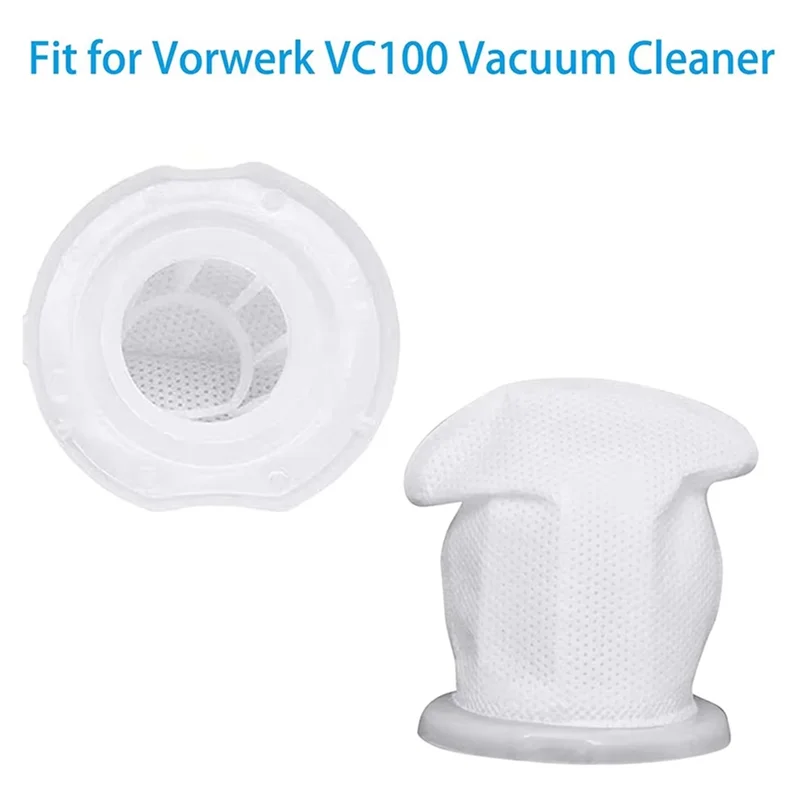 RMWIN-5 Pieces Replacement Filter Dirt Filter Compatible For Vorwerk Kobold VC100 Washable Cordless Hand Vacuum Cleaner
RMWIN-5 Pieces Replacement Filter Dirt Filter Compatible For Vorwerk Kobold VC100 Washable Cordless Hand Vacuum Cleaner