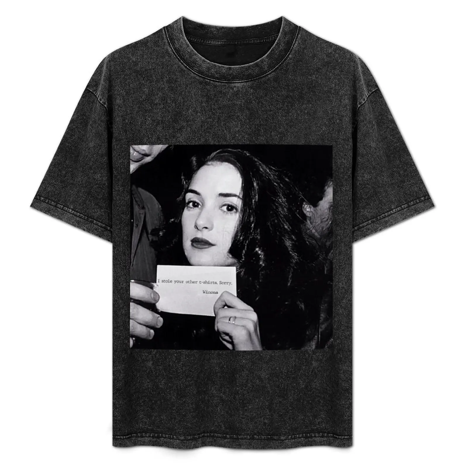 winona stole my T-Shirt sports fans anime figures street wear baggy shirts black t-shirts for men
winona stole my T-Shirt sports fans anime figures street wear baggy shirts black t-shirts for men