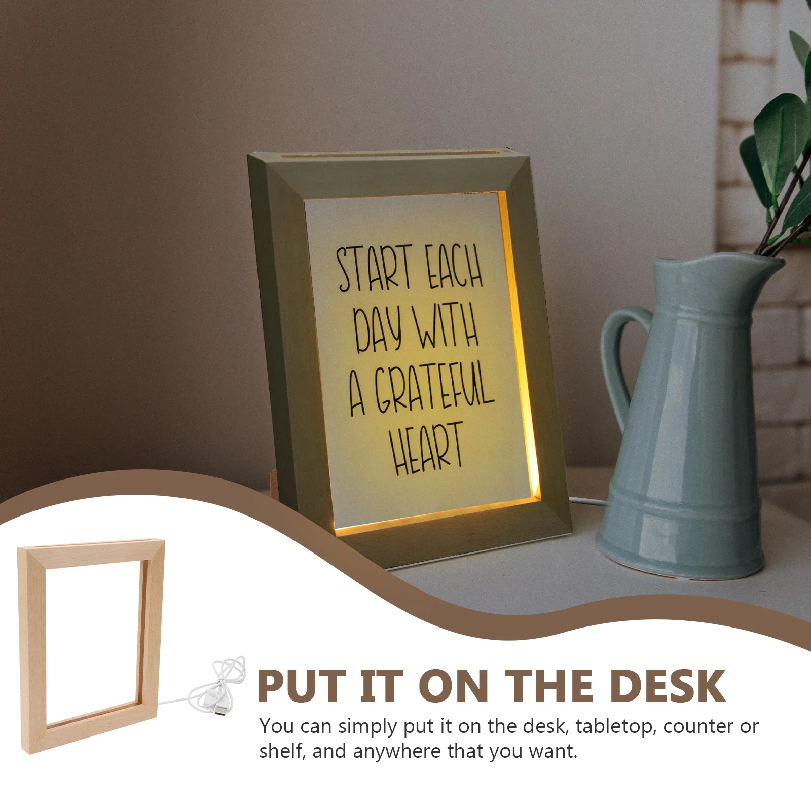 Led Glowing Photo Frame 3D Light Up Desktop Decor Home Display Chic Luminous Photo Holder For Gift Living Room
Led Glowing Photo Frame 3D Light Up Desktop Decor Home Display Chic Luminous Photo Holder For Gift Living Room